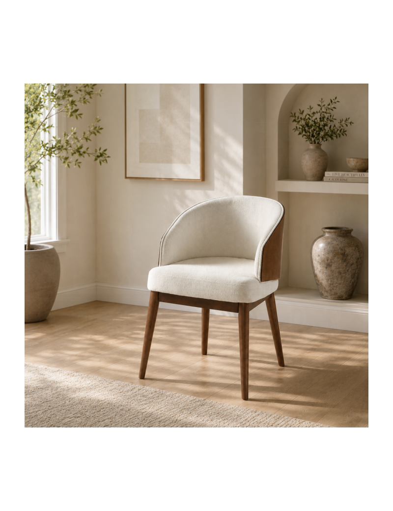 DN07030 5Pc Rufina Round Dining Table w/Marble Top Transitional Style By Acme Furniture