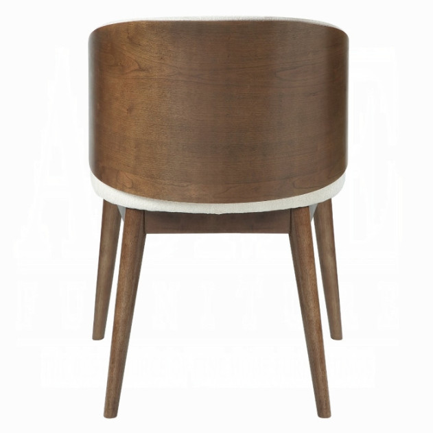 DN07030 5Pc Rufina Round Dining Table w/Marble Top Transitional Style By Acme Furniture