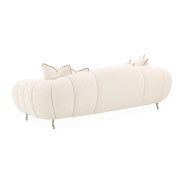Mansion Sofa Latte Dark Bronze Cloche Collection by Michael Amini LFR-CLCH816-LTE-835