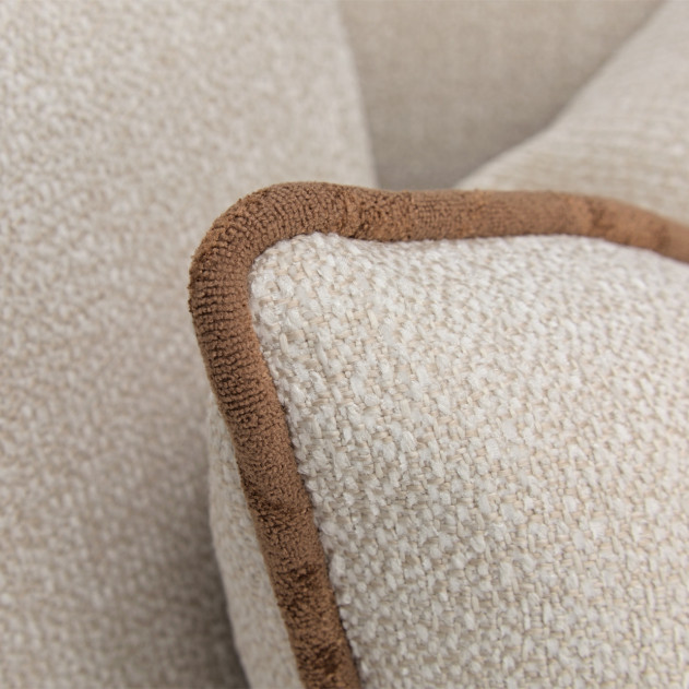 Mansion Sofa Latte Dark Bronze Cloche Collection by Michael Amini LFR-CLCH816-LTE-835