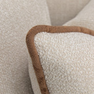 Mansion Sofa Latte Dark Bronze Cloche Collection by Michael Amini LFR-CLCH816-LTE-835