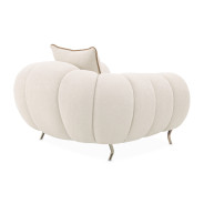 Matching Chair Dark Bronze Cloche Collection By Michael Amini LFR-CLCH835-LTE-835