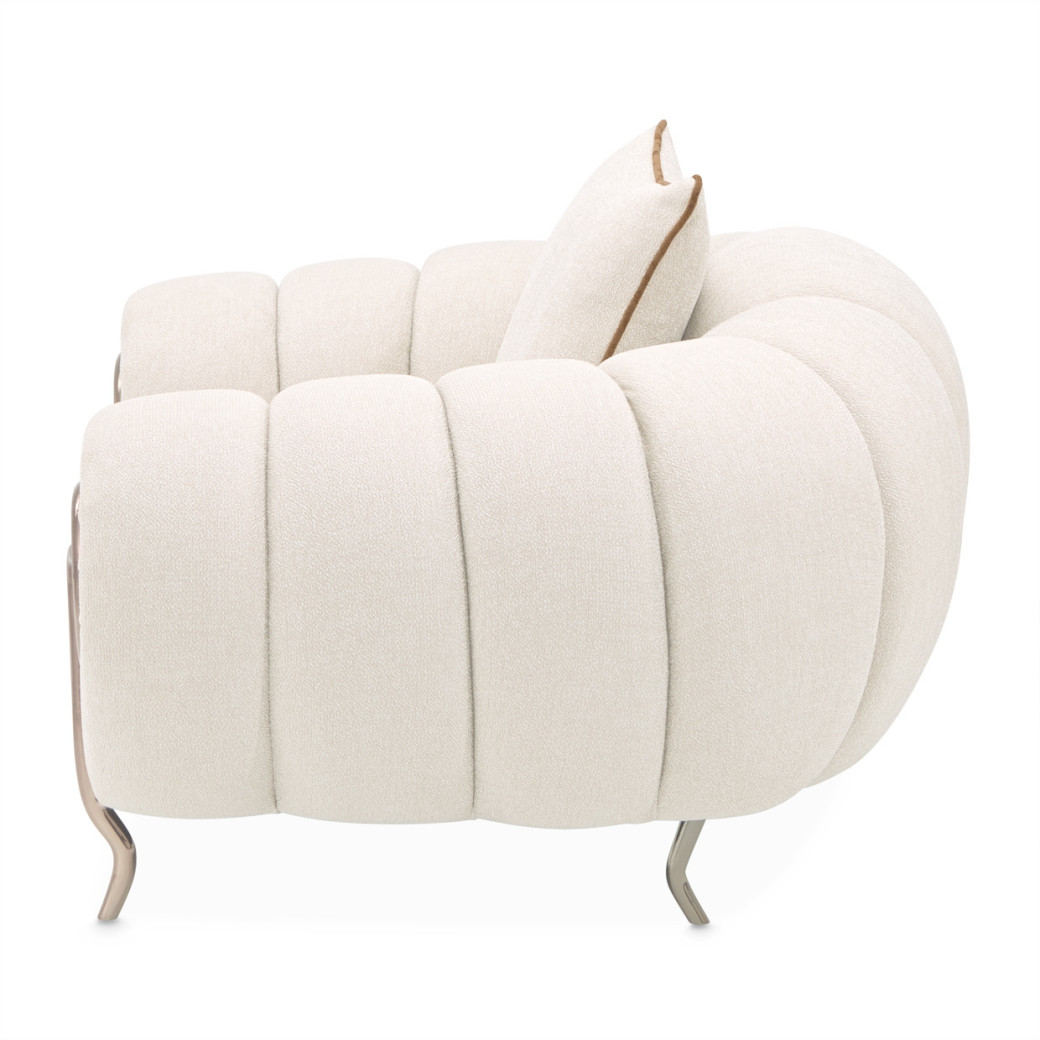 Matching Chair Dark Bronze Cloche Collection By Michael Amini LFR-CLCH835-LTE-835