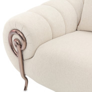 Matching Chair Dark Bronze Cloche Collection By Michael Amini LFR-CLCH835-LTE-835
