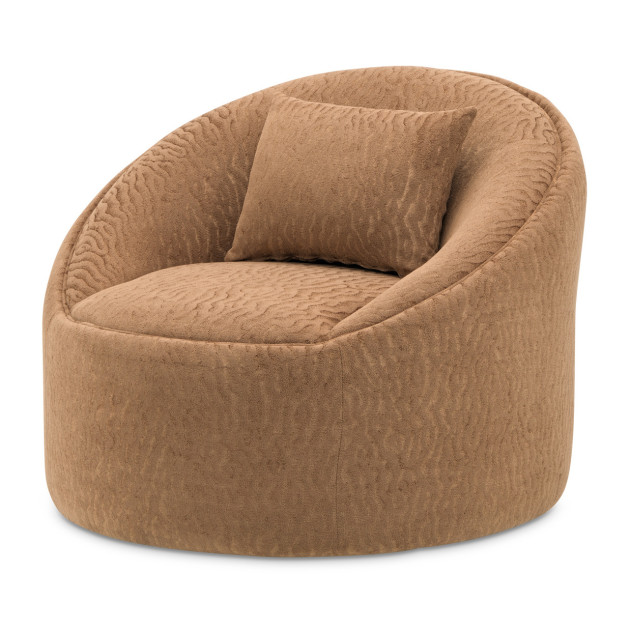 Accent Chair Dark Bronze Cloche Collection by Michael Amini LFR-CLCH834-CHI-835