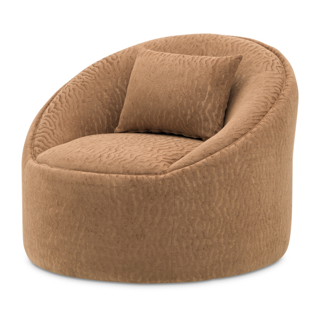 Accent Chair Dark Bronze Cloche Collection by Michael Amini LFR-CLCH834-CHI-835