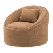 Accent Chair Dark Bronze Cloche Collection by Michael Amini LFR-CLCH834-CHI-835