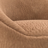 Accent Chair Dark Bronze Cloche Collection by Michael Amini LFR-CLCH834-CHI-835