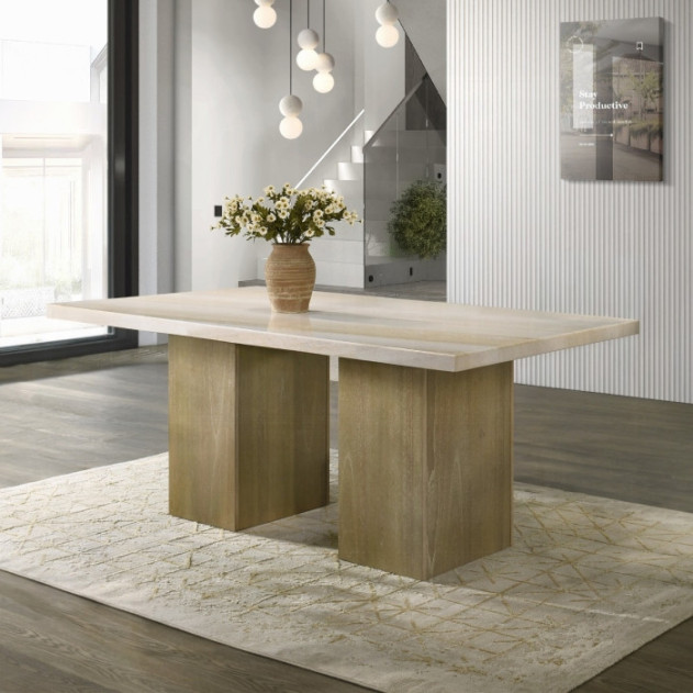 DN07035 Olinda 7Pc Dining Set Contemporary Style by Acme Furniture