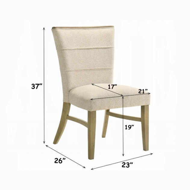 DN07035 Olinda 7Pc Dining Set Contemporary Style by Acme Furniture