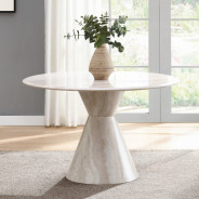 DN07075 5Pc Ogin Round Dining Table Set Contemporary Style By Acme Furniture