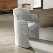 DN07140 7Pc Dining Set Kyree Collection Walnut Finish Contemporary Style By Acme Furniture