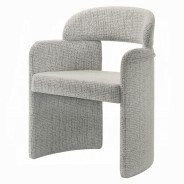 DN07140 7Pc Dining Set Kyree Collection Walnut Finish Contemporary Style By Acme Furniture