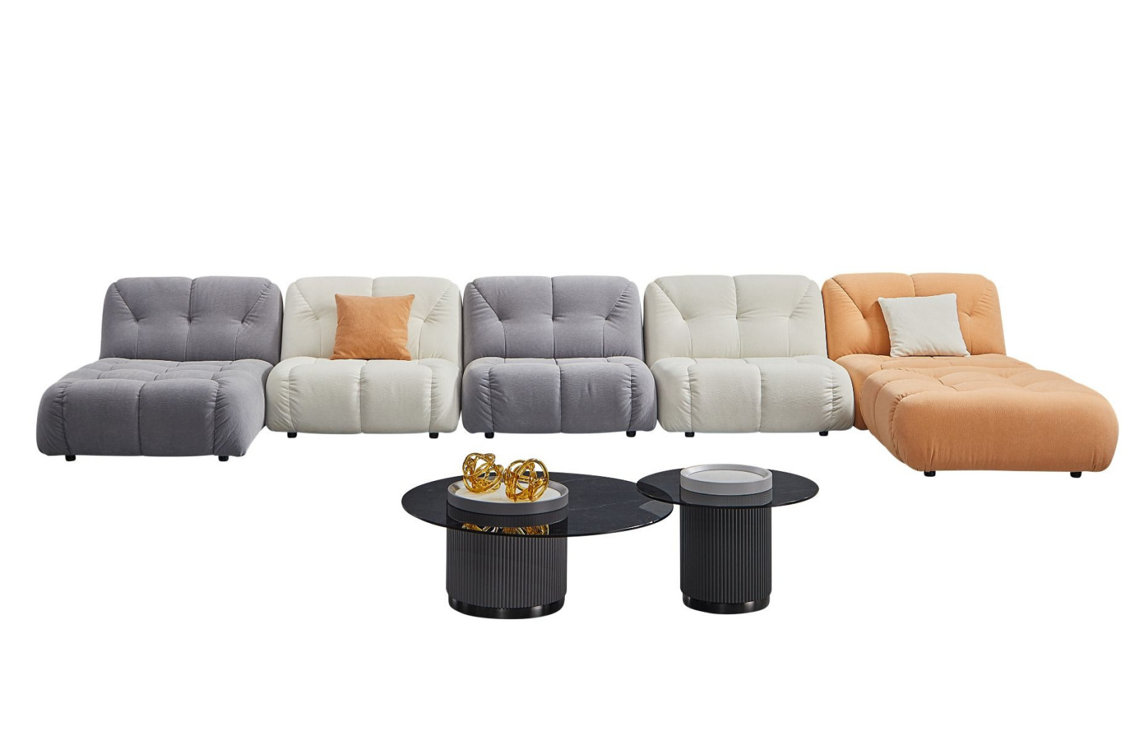 AE-Y1008 Modular Sofa Set Contemporary Style by American Eagle Furniture