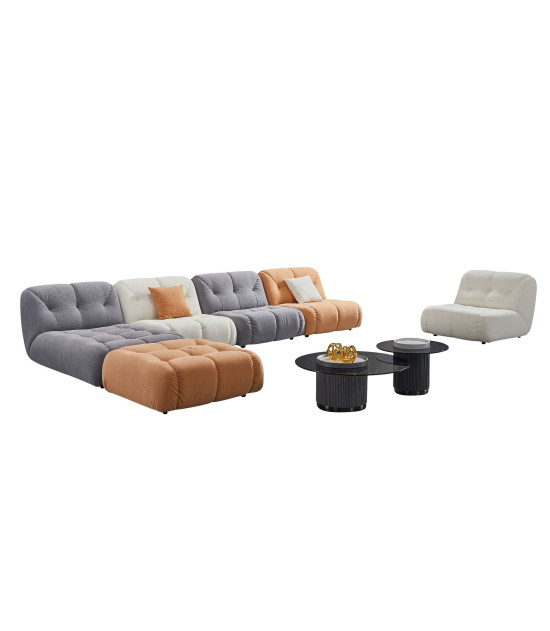 AE-Y1008 Modular Sofa Set Contemporary Style by American Eagle Furniture