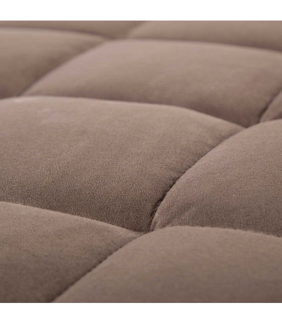 AE-L382 Light Brown Microfiber Sectional - Right Sitting Contemporary Style by American Eagle Furniture