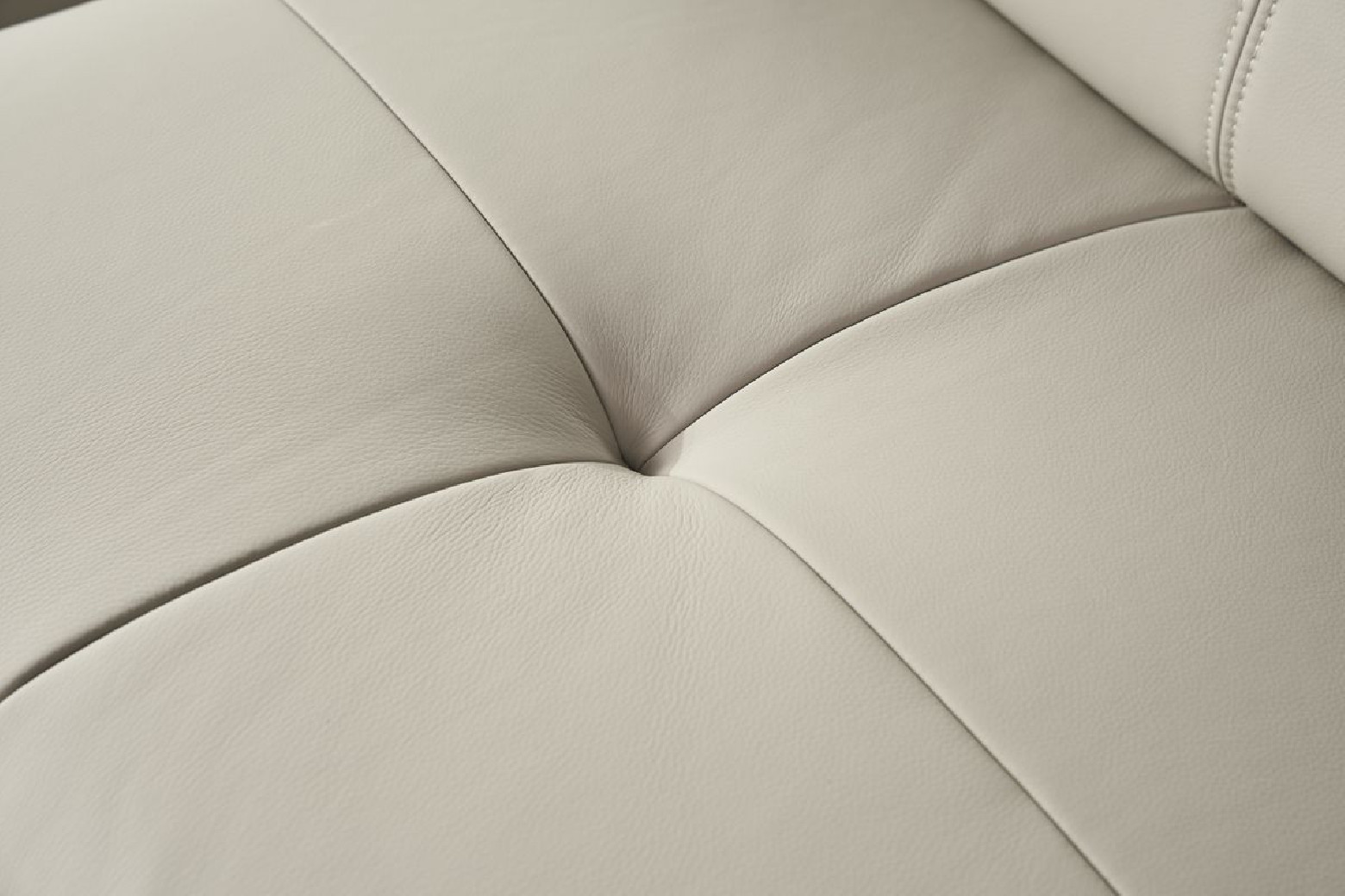 EK-L095 Light Gray Italian Leather 5-piece Sectional Contemporary Style by American Eagle Furniture