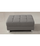 AE-L138 Gray Faux Leather Sectional - Left Sitting Contemporary Style by American Eagle Furniture