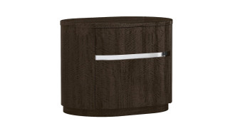 P115 Dark Walnut Finish Queen Bed Contemporary Style by American Eagle Furniture