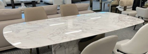 TL-J2263 7-Piece Dining Table Set – Contemporary Style by American Eagle Furniture