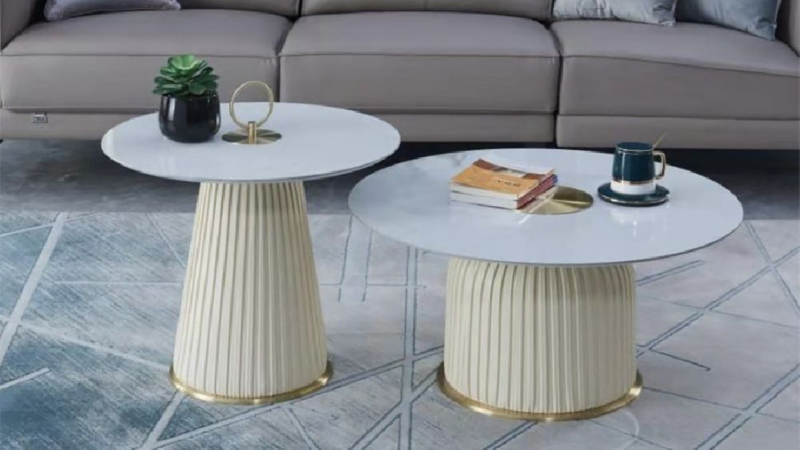 CT-W9306 Cream Coffee Table  Contemporary Style by American Eagle Furniture