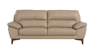 EK080 Tan Italian Leather Sofa & Loveseat  Contemporary Style by American Eagle