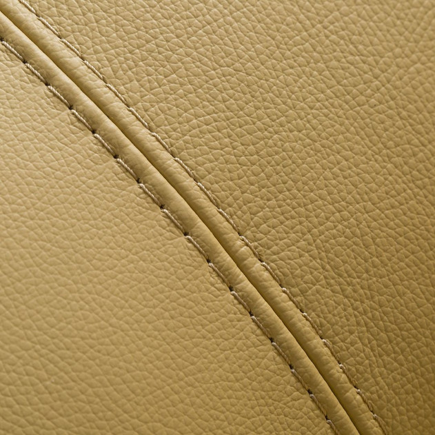 EK078 Yellow Italian Leather Sofa & Loveseat Contemporary Style by American Eagle Furniture