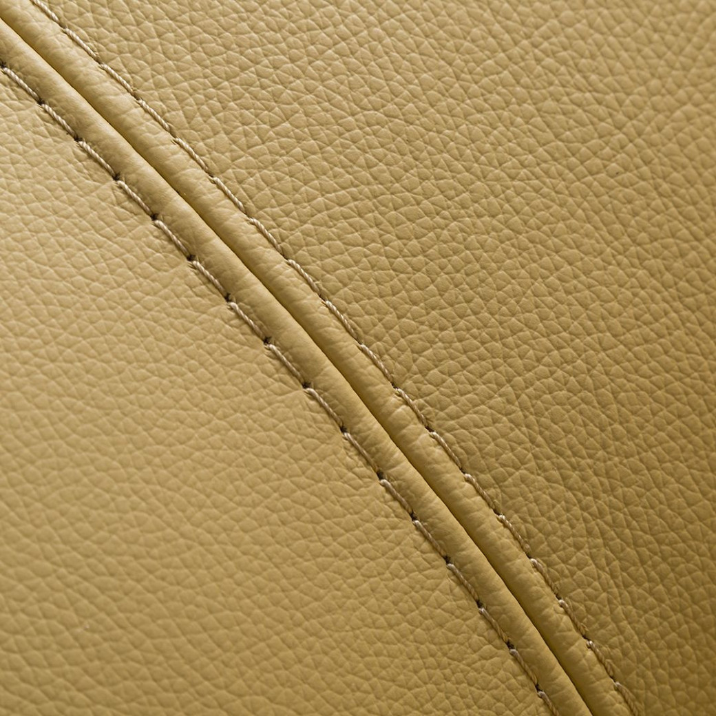 EK078 Yellow Italian Leather Sofa & Loveseat Contemporary Style by American Eagle Furniture