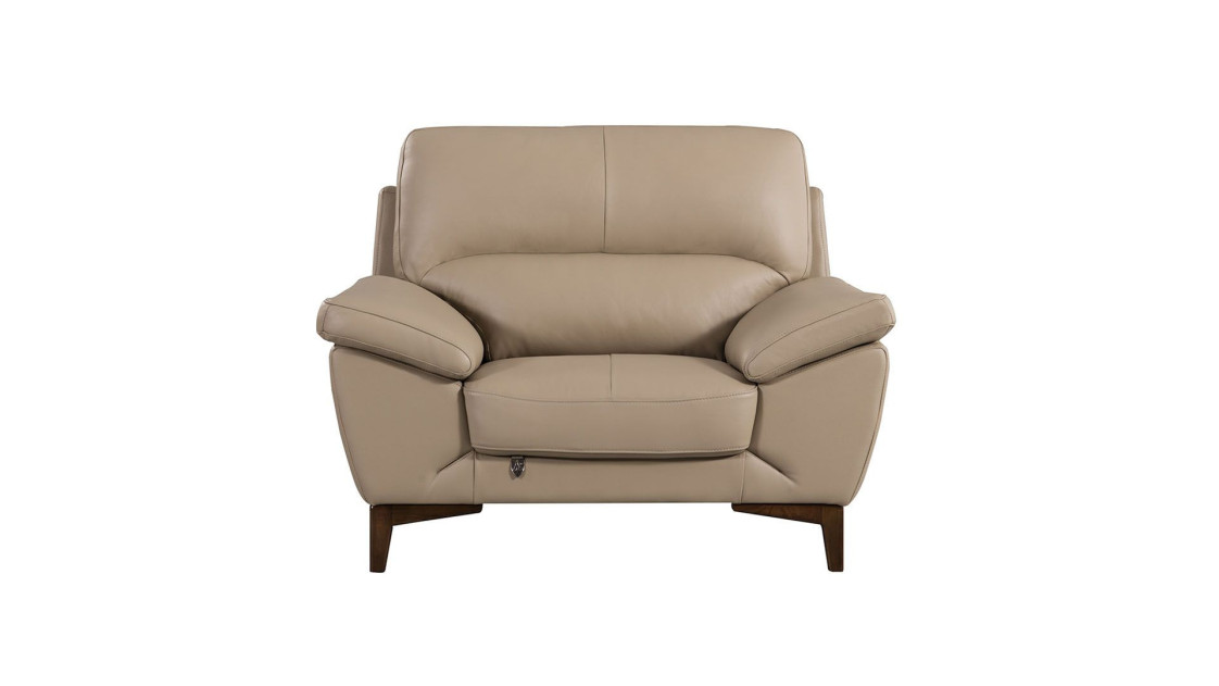 EK080 Tan Italian Leather Sofa & Loveseat  Contemporary Style by American Eagle