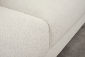 AE-L8013 White Fabric Sectional Sofa Set - Right Side Facing Chaise Contemporary Style by American Eagle Furniture