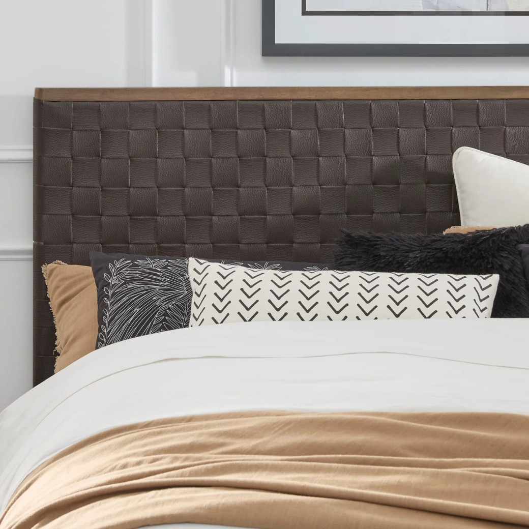 5PC Queen Bedroom Set Mid-Century Modern Style Arden Collection By Modus Furniture