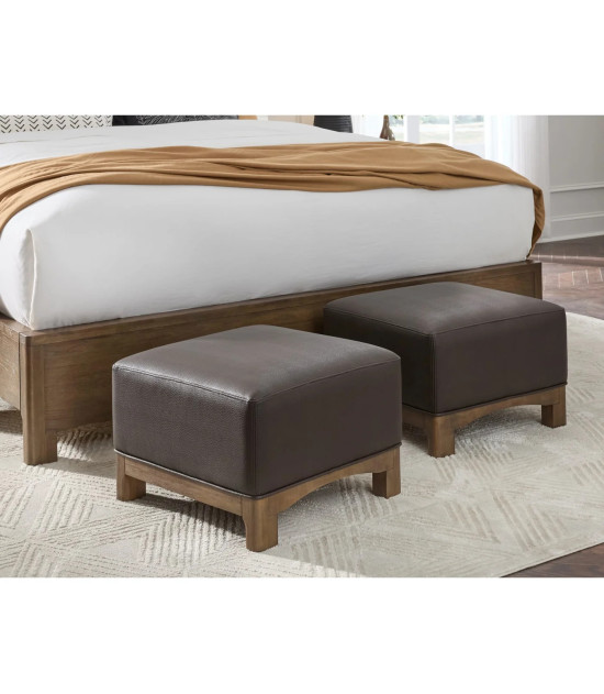 5PC Queen Bedroom Set Mid-Century Modern Style Arden Collection By Modus Furniture