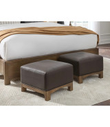 5PC Queen Bedroom Set Mid-Century Modern Style Arden Collection By Modus Furniture