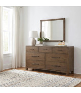 5PC Queen Bedroom Set Mid-Century Modern Style Arden Collection By Modus Furniture