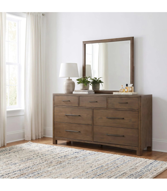 5PC Queen Bedroom Set Mid-Century Modern Style Arden Collection By Modus Furniture
