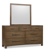 5PC Queen Bedroom Set Mid-Century Modern Style Arden Collection By Modus Furniture