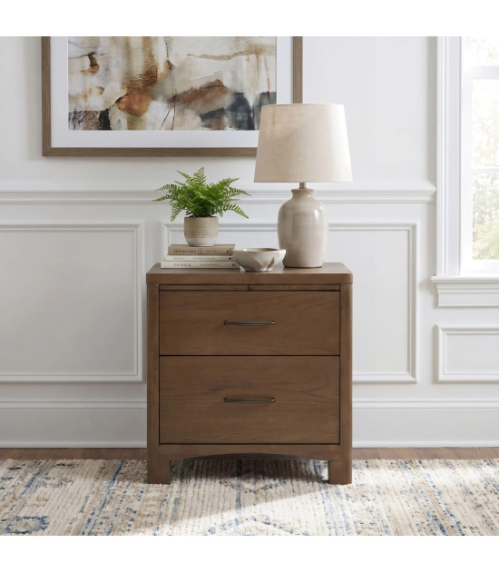 5PC Queen Bedroom Set Mid-Century Modern Style Arden Collection By Modus Furniture