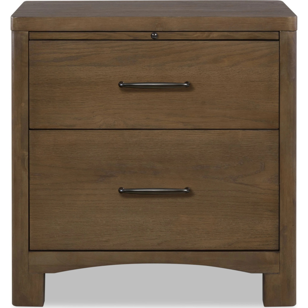 5PC Queen Bedroom Set Mid-Century Modern Style Arden Collection By Modus Furniture