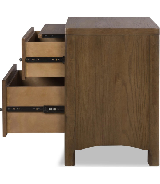 5PC Queen Bedroom Set Mid-Century Modern Style Arden Collection By Modus Furniture