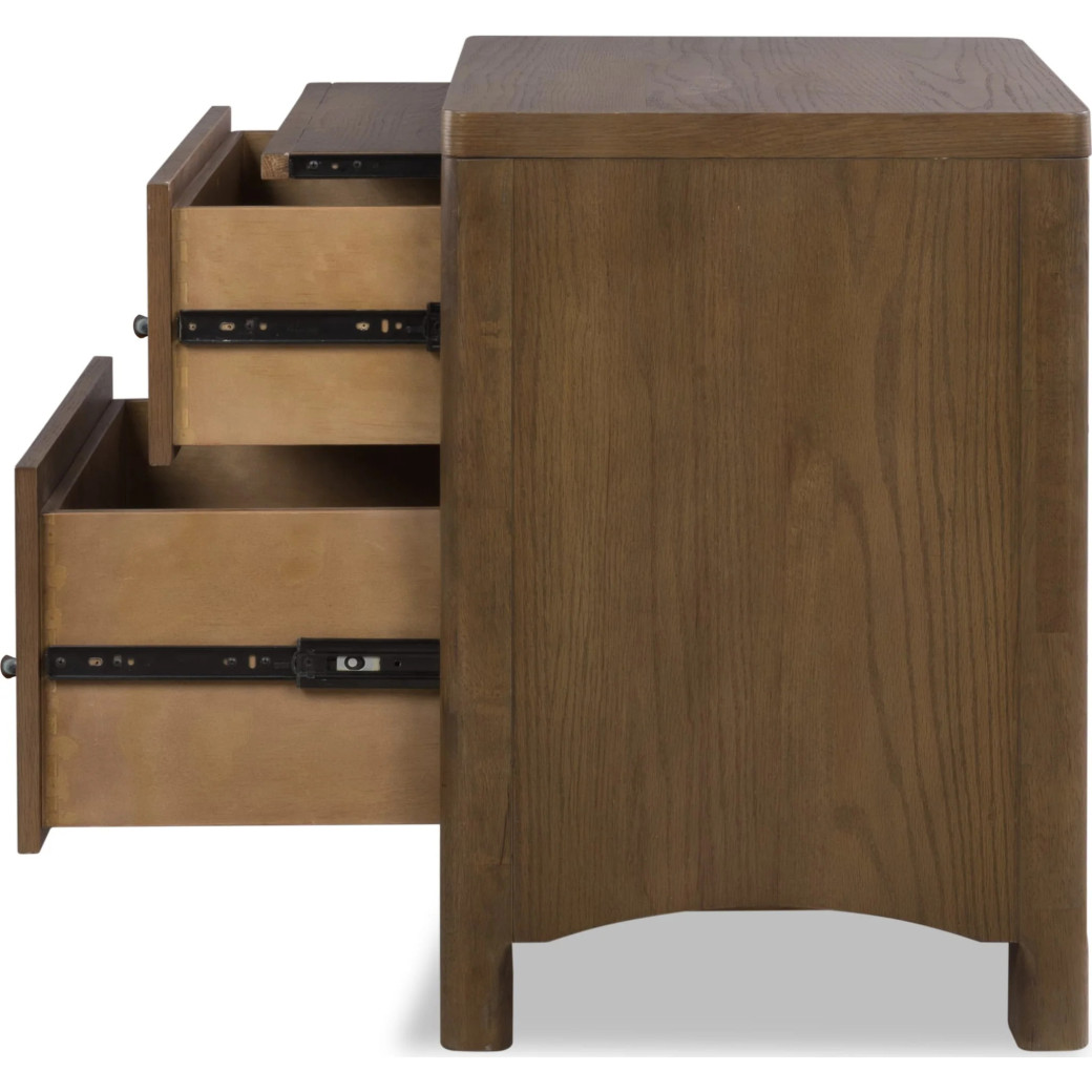 5PC Queen Bedroom Set Mid-Century Modern Style Arden Collection By Modus Furniture