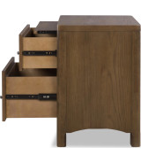 5PC Queen Bedroom Set Mid-Century Modern Style Arden Collection By Modus Furniture