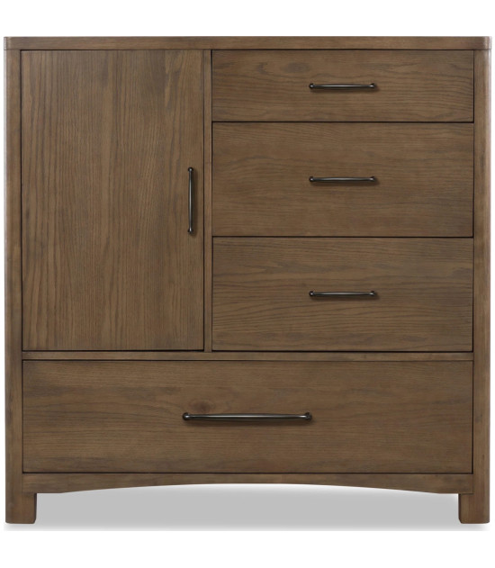 5PC Queen Bedroom Set Mid-Century Modern Style Arden Collection By Modus Furniture