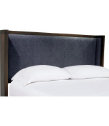 5-Piece Queen Bedroom Set – Boracay Collection Mid-Century Modern Style in Wild Oats Brown