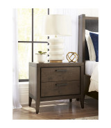 5-Piece Queen Bedroom Set – Boracay Collection Mid-Century Modern Style in Wild Oats Brown