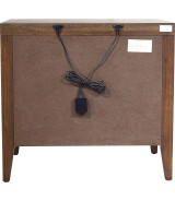 5-Piece Queen Bedroom Set – Boracay Collection Mid-Century Modern Style in Wild Oats Brown