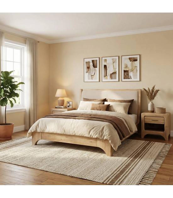 5PC Queen Bedroom Set Transitional Style | Brentwood Collection by Modus Furniture
