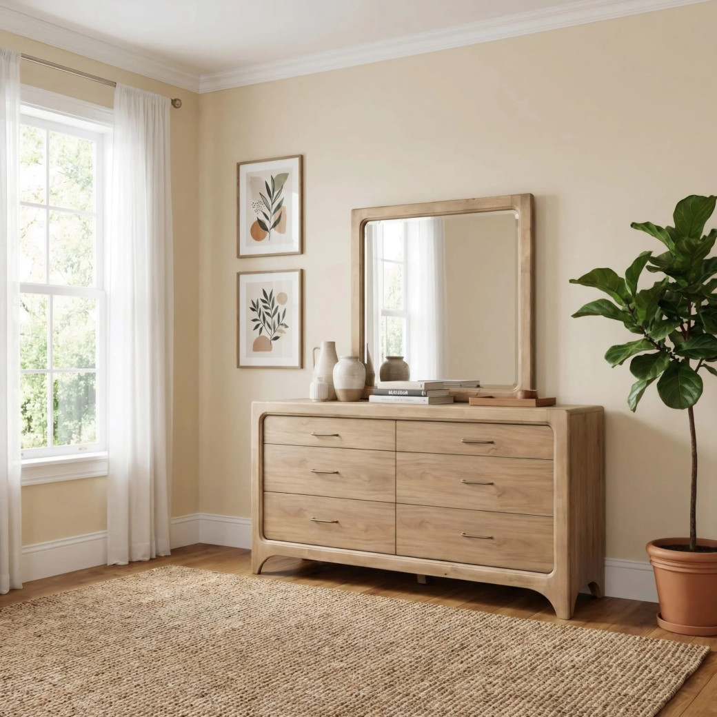 5PC Queen Bedroom Set Transitional Style | Brentwood Collection by Modus Furniture