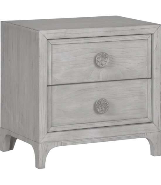 5PC Full Size Bedroom Set Boho Chic Collection– Washed White | Modus Furniture