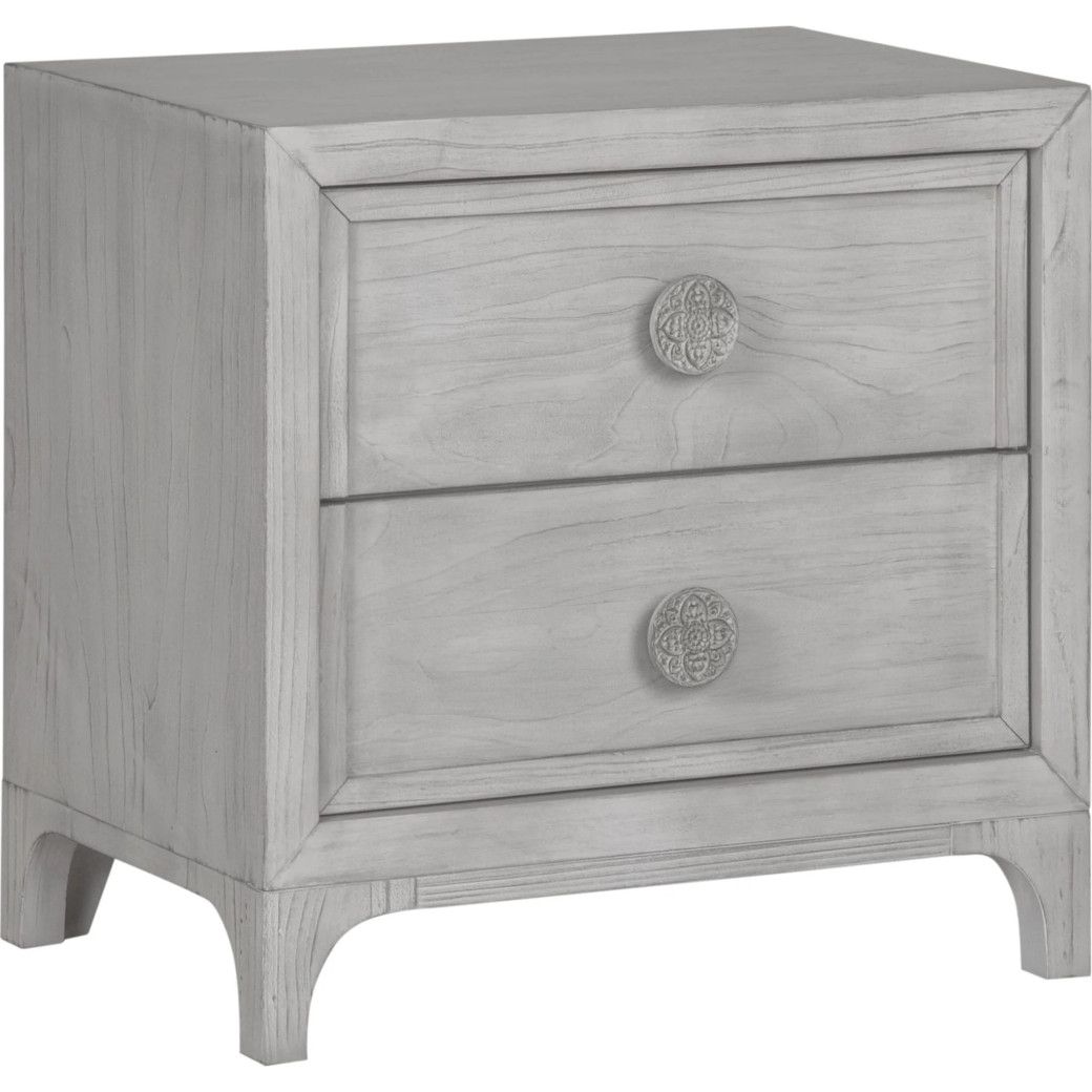 5PC Full Size Bedroom Set Boho Chic Collection– Washed White | Modus Furniture
