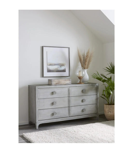 5PC Full Size Bedroom Set Boho Chic Collection– Washed White | Modus Furniture